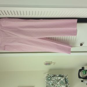 REDUCED Kim Rogers Pink Dotted Capris Sz 14 -  $11